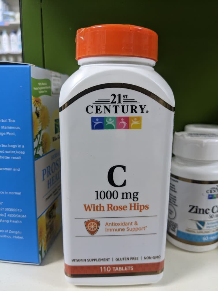 21st Century Vitamin C 1000 mg with Rose Hips